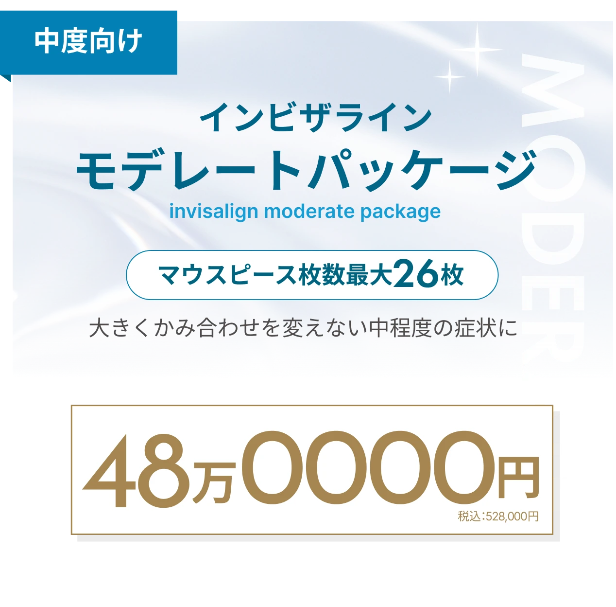 インビザラインモデレートパッケージ